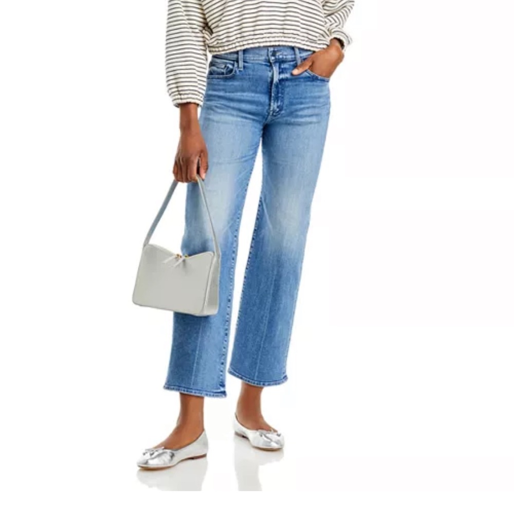 MOTHER Light Blue Ankle Jeans
